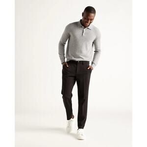 Men's Quince Ultra-Stretch Slim Fit 24/7 Smart Chino in Black 32x32 Quiet Luxury